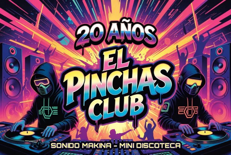 Hace 20 años un grupo de amigos decidió montar una mini discoteca en casa… y nunca paramos. Desde entonces, cada fin de semana el bajo retumba con el auténtico Sonido Makina: esa mezcla de hardcore, hard trance, bakalao y energía valenciana-catalana que nos corre por las venas. No somos una macro, no queremos serlo. Somos amigos, somos pasión y somos ruido que une. Aquí no hay postureo, solo platos de vinilo, luces de colores, sudor y los clásicos que nunca fallan. 20 años pinchando Makina como se merece. ¿Te atreves a entrar?